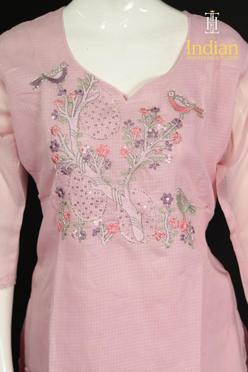 Kota Cotton Set-Light Baby Pink