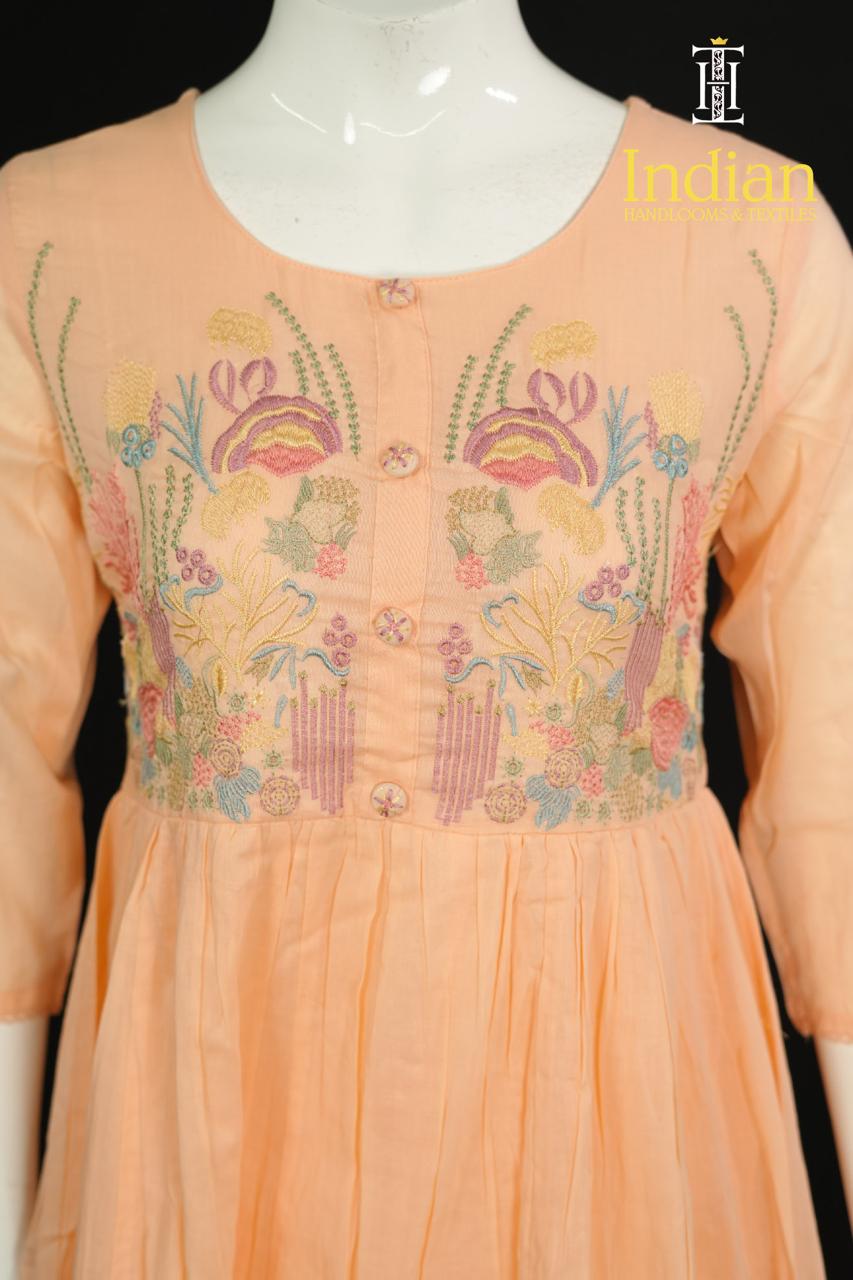 Mul Cotton Set-Peach