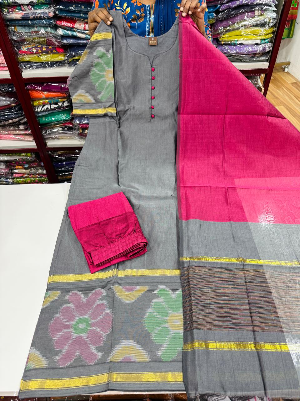 Handloom Sico Sets - Grey