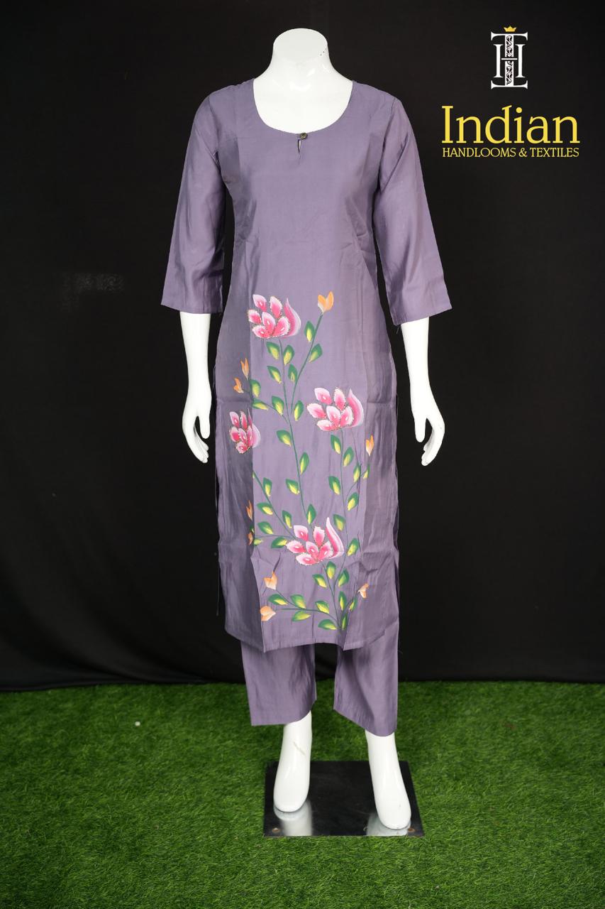 Brush Paint 3 Pc Set-Dark Lavender 1