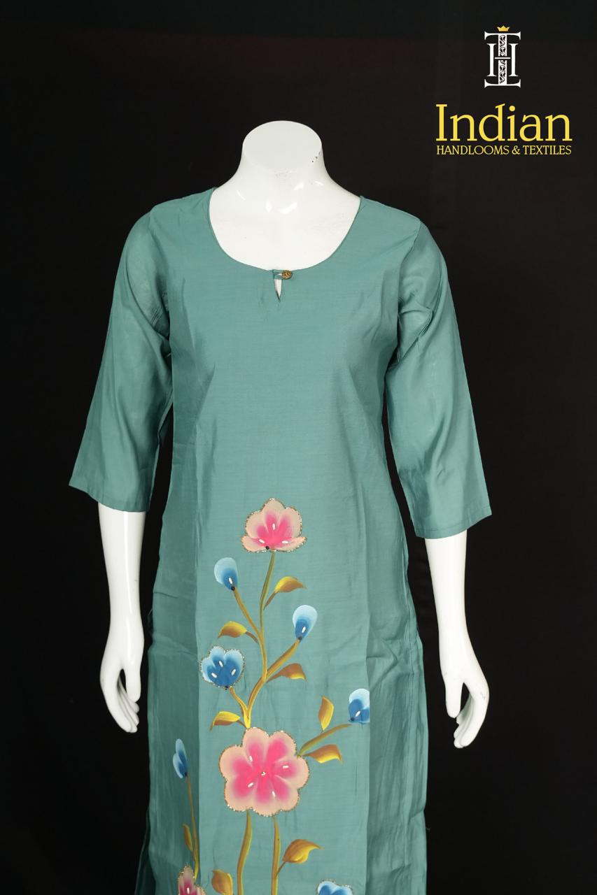 Brush Paint 3 Pc Set-Peacock Blue 1