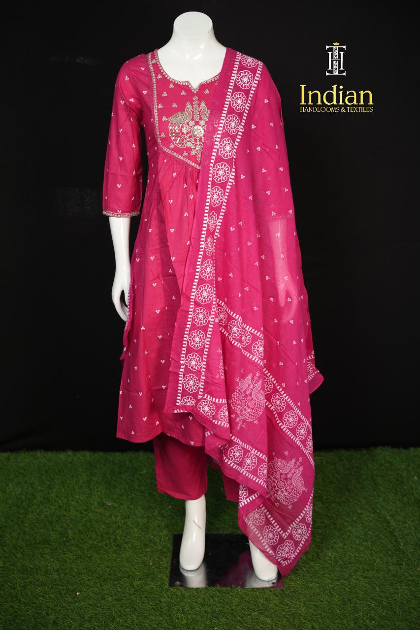 Soft Cotton Set-Pink