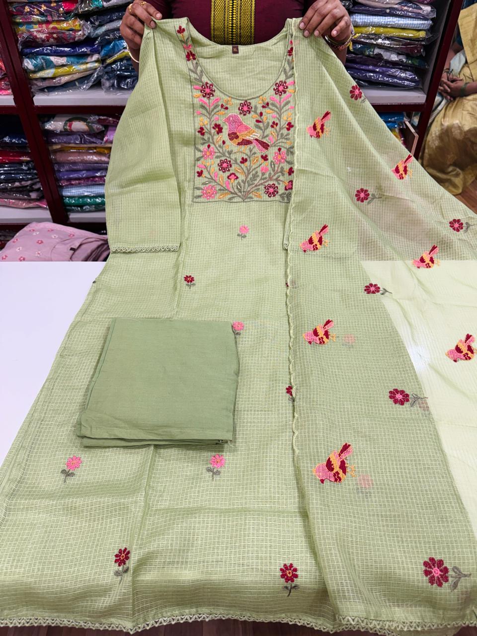 Kota Cotton Set-Green 1