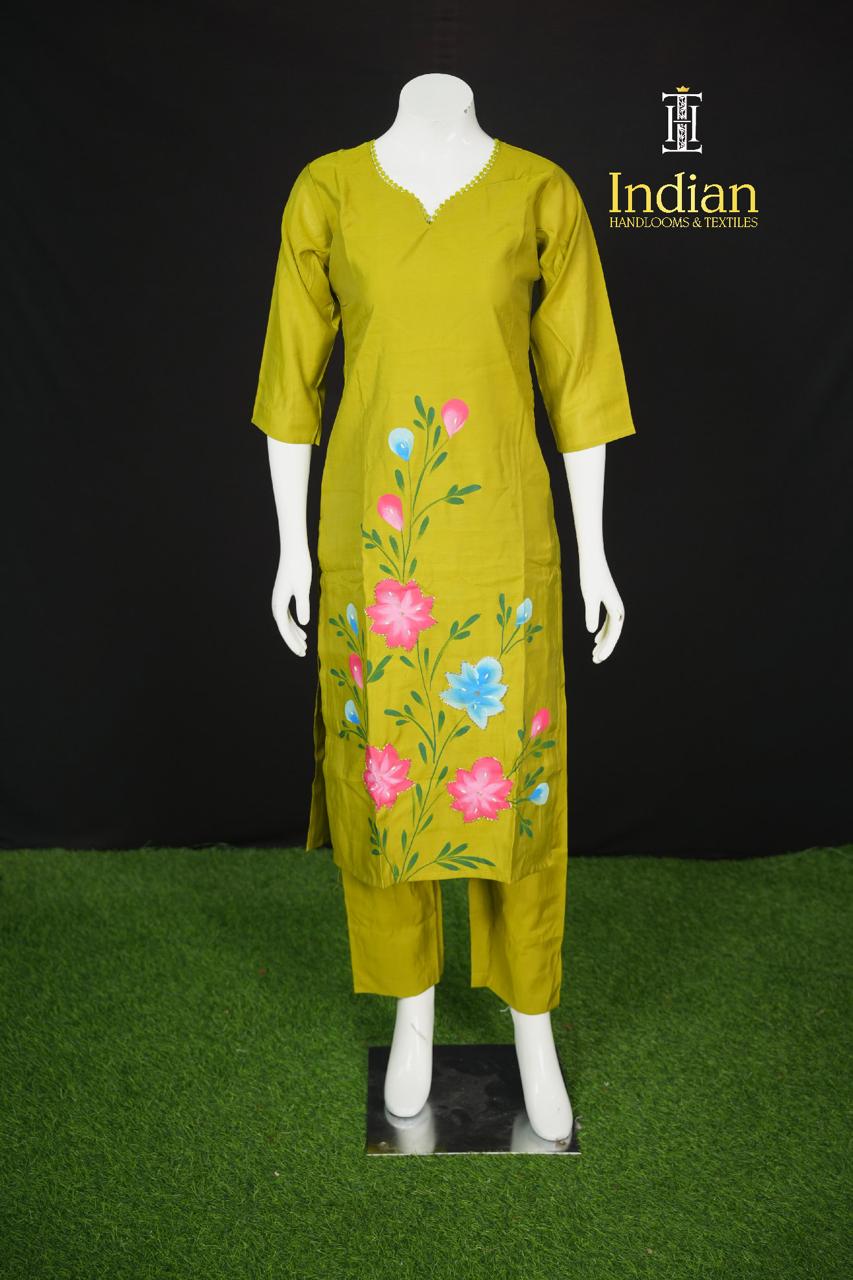 Brush Paint Sets-Rust Green A