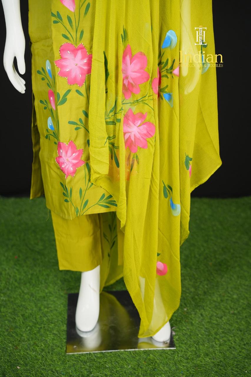 Brush Paint Sets-Rust Green A