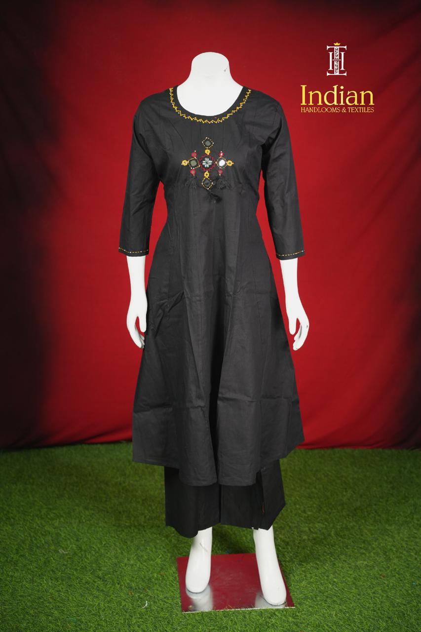 Designer Cotton Sets - Black 1