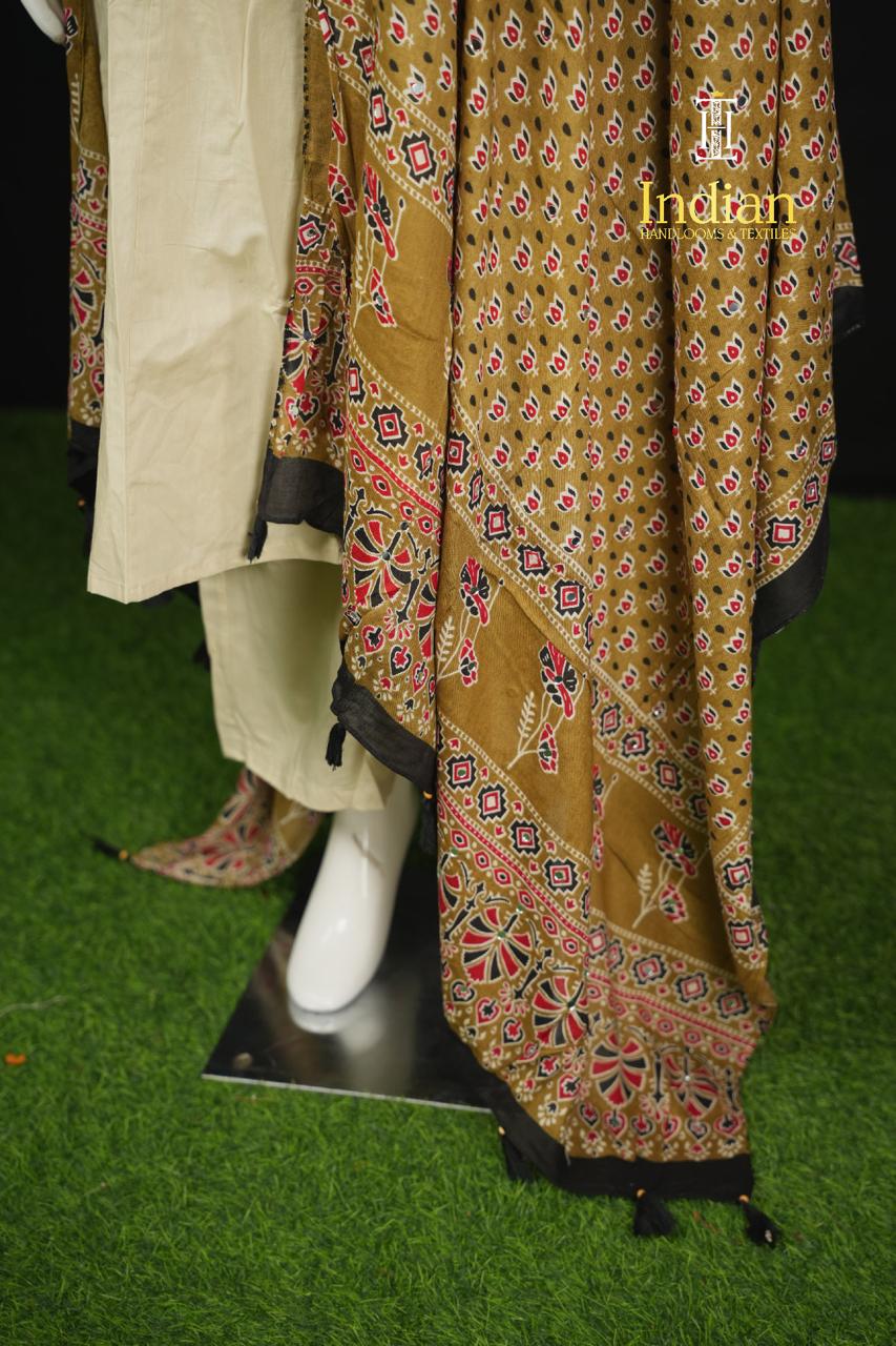 Designer Cotton Sets - Cream 1