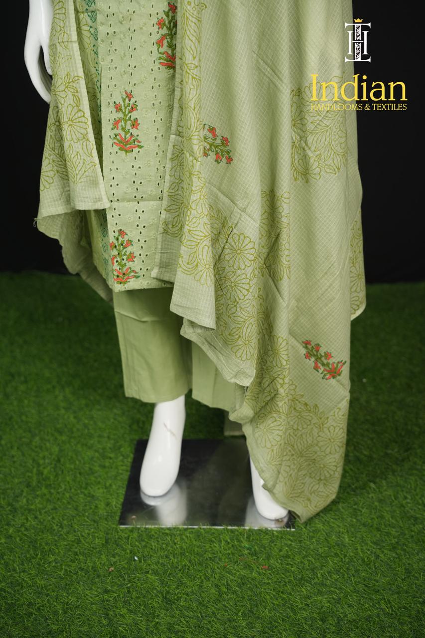 Designer Cotton Sets1 - Green