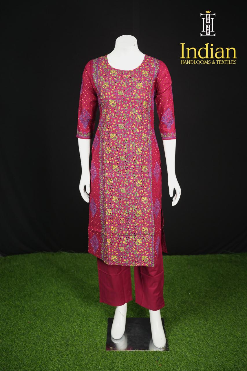 Designer Cotton Sets1 - Maroon