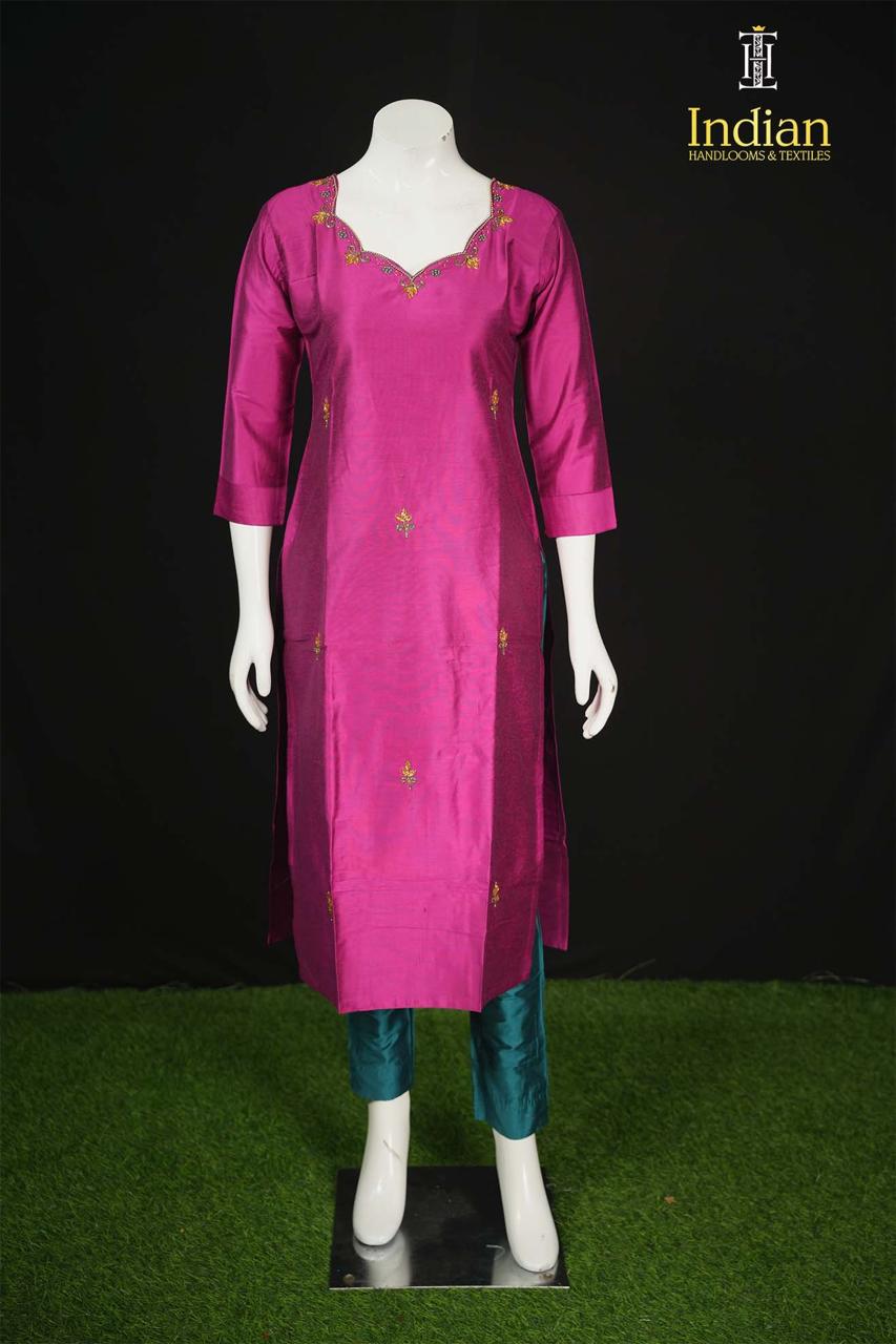 1 Raw Silk HW Sets - Dark Pink
