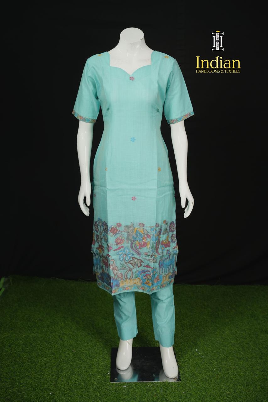 Premium Jamdhani Sets -Blue 3