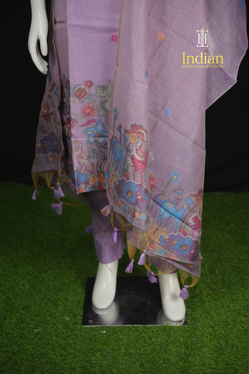 Premium Jamdhani Sets - Lavender 3