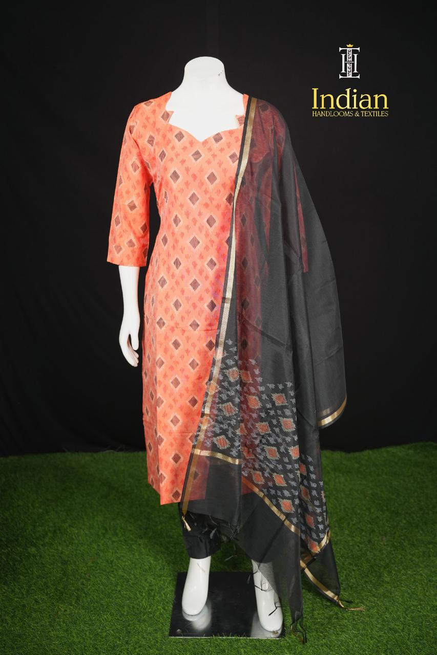 Soft Silk 3 Pc Set - Orange 1