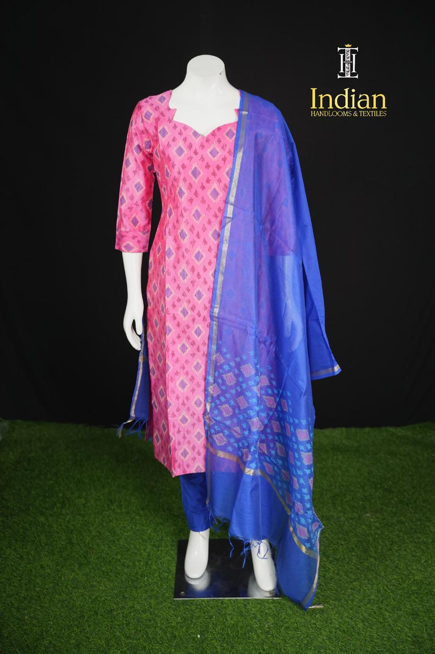 Soft Silk 3 Pc Set - Pink 2
