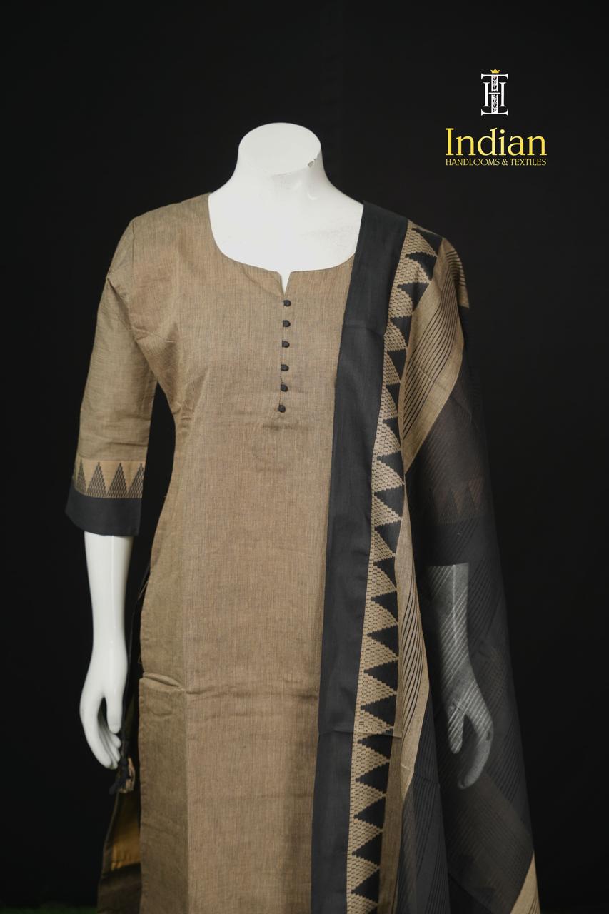 T Handloom 3Pc Sets- Cream